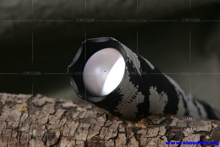 LensLight 美国奈斯 KO 2×123 迷彩斑纹攻击头手电