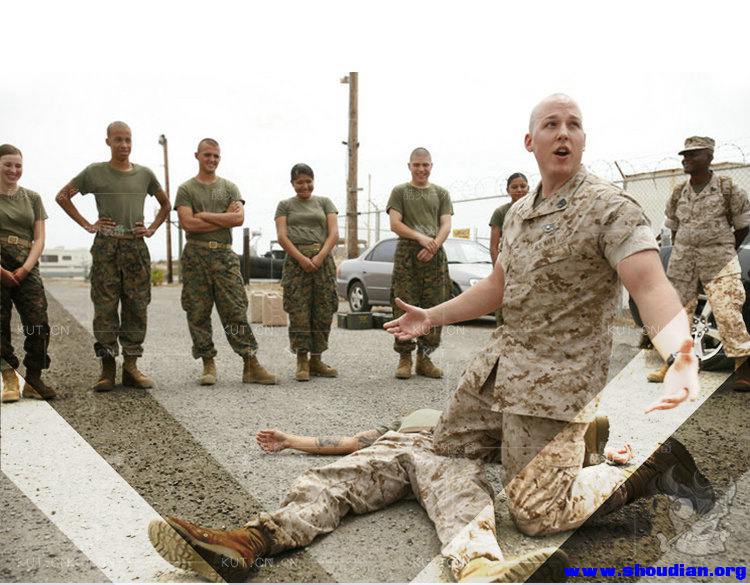 美国百利威 500 美国海军陆战队防水战斗作战靴
