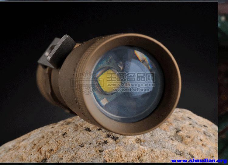 LensLight 美国奈斯手电  KO 2×123 沙色平口手电