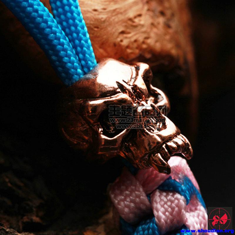 Schmuckatelli 骷髅头配饰 FAC Fang Skull-Antique Copper Plated 镀古铜 刀具骷髅头饰品