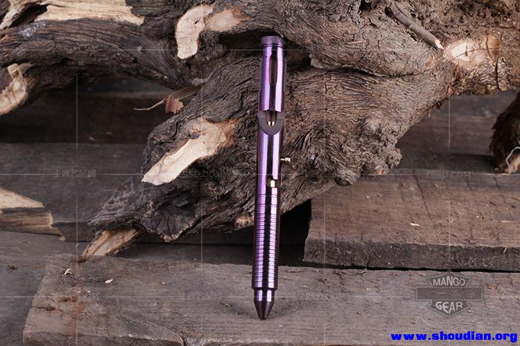 德国博克钛合金战术笔（09B089#紫）