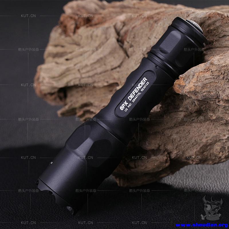 SureFire 美国神火 6PXD-C-BK 防卫手电